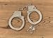 Metal Police Handcuffs Toy Cop Costume Accessory Fetish