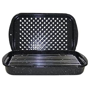 Granite Ware 3-Piece Bake, Broil, and Grill Pan Set by Granite Ware