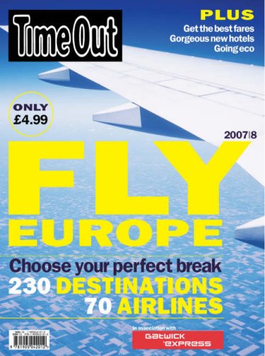 City Travel Guides Discounted  Books : "Time Out" Fly Europe 2007/08