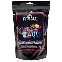 Cobalt 18-Ounce Cichlid Fish Food Pellets, Large
