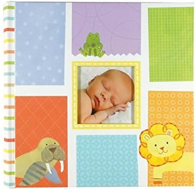 CR Gibson Slim Bound Journal Album for Photos, Alphabet Animals by Jill McDonald Kids