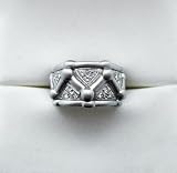 18k White Gold and Diamond SALAVETTI Ring