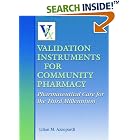 Validation Instruments for Community Pharmacy: Pharmaceutical Care for the Third... by  Lilian M Azzopardi