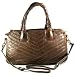Urbancode Brown Leather Shoulder Bag