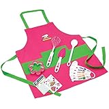 Curious Chef 11- Piece Pink Chef's Kit
