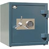 Mesa Safe Company Model MSC2120E High Security Burglary and Fire Safe with Electronic Lock, Durango Blue