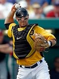 Minnesota Twins v Pittsburgh Pirates, BRADENTON, FL - MARCH 02: Ryan Doumit Photographic Poster Print by J. Meric, 24x32