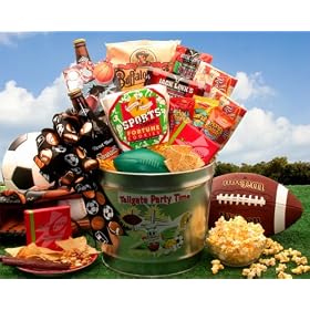 Tailgate & Celebrate Sports Party Time Gift Basket
