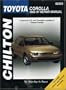 Toyota Corolla, 1988-97 (Chilton's Total Car Care Repair Manuals)