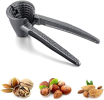 Heavy Duty Nut and Seafood Cracker Pecan Walnut Plier Opener Tool with Soft Rubber Grips