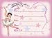 Dolce Mia Ballerina Party Invitations Party Pack - 8 cards