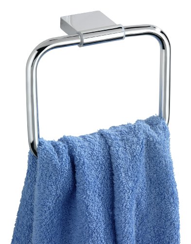 Wenko 19365100 Handtuchring Ambra - rostfreies, verchromtes Zink, 16.5 x 14.5 x 6 cm Preisvergleich