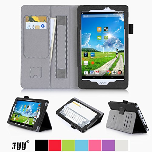 Acer Iconia Tab 8 W1-810-F11N Tablet CaseCover, FYY Ultra Slim Magnetic Smart Cover Case for Acer Iconia Tab 8 W1-810-F11N Tablet Black