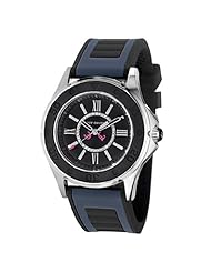 Juicy Couture Womens 1900875 Rich Girl Black Jelly Strap Watch