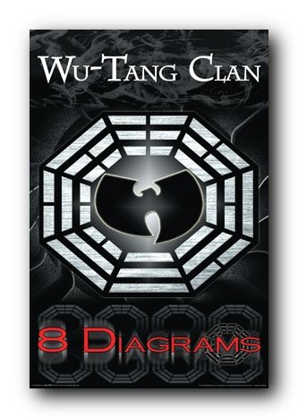 WU TANG CLAN 8 DIAGRAMS HIP HOP POSTER L RZA GZA 24493H