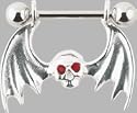 Nipple Stirrup Shield Jeweled Vampire Drop BS