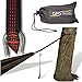Double Hammock Tree Straps: Lightweight, Quick and Easy. Non-Stretch Material. Super-Strong Hammock Straps. Smart Portable Setup and Packing. Heavy Duty 400 Pounds Capacity. Reliable Suspension