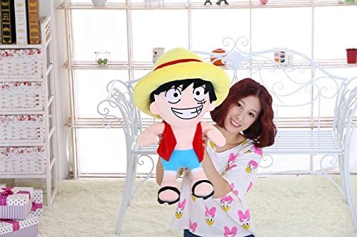 Anime Cartoon One Piece Monkey D. Luffy Plush Toys Plush Pillow 60cm