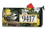 Chickadees Mailbox Wrap Cover Addressables - B0015OAL5O