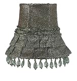 Moss Green Skirt Dangle Chandelier Shade