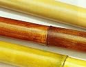 Natural Bamboo Poles 6 Feet by 1 1/2 Inches, Package of 5 - Brown