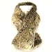 Warm Faux Fake Fur Neck Warmer Wrap Scarf Natural