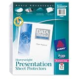 Avery Diamond Clear Heavyweight Sheet Protectors, Acid Free, Pack of 25 (75304)