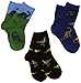 Jefferies Socks Boys 2-7 Dino Triple Treat Socks 3 Pair Pack