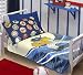MLB New York Yankees Toddler Blanket Set Pillowcase Bed Set