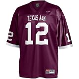 Nike Texas A&M Aggies #12 Maroon Toddler Replica Football Jersey