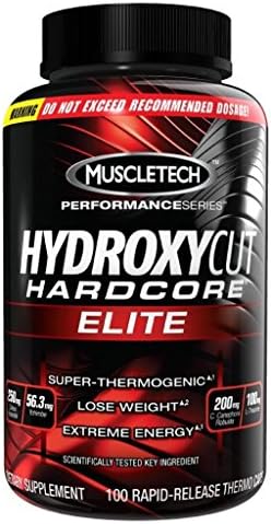 Hydroxycut Hardcore Elite-Svetol Green Coffee Bean Extract Formula, 100ct, Buy One Get Two Free, 300ct Total