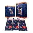 Detroit Tigers MLB Gift Bags (2 Large,1 Medium) & Flat Gift Wrap (2) Combo Pack #1 by Pro Specialties Group