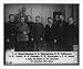 Historic Print (XL): [Stalin and 6 other Russian leaders standing in front of statue of Lenin]