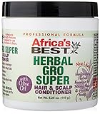 UPC 034285506049 product image for Africa's Best Super Gro Maximum Hair and Scalp Conditioner, 5.25 Ounce | upcitemdb.com
