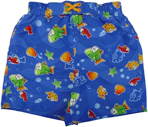 Stig Kids Infant Boys Blue Starfish Swim Trunks Sea Life Board Shorts 24m