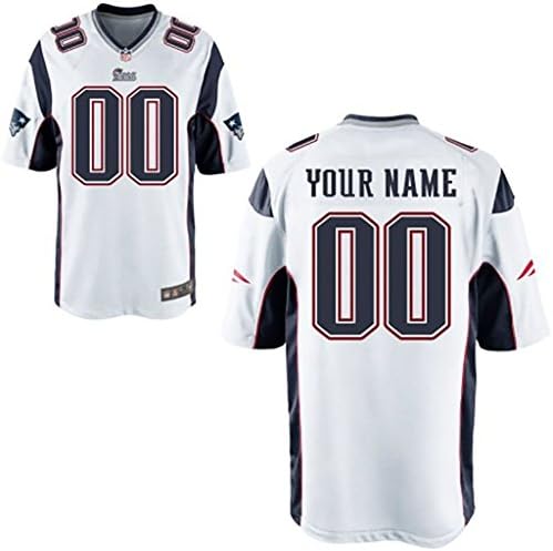 Youth New England Patriots White Elite Jersey 34# Eric Kettani XXL