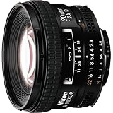 Nikon 20mm f/2.8D AF Nikkor Lens for Nikon Digital SLR Cameras