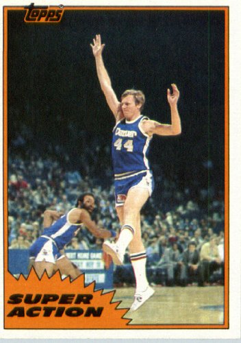 1981/82 Topps Basketball Card # W107 Dan Issel Denver Nuggets In A Protective Display Case!