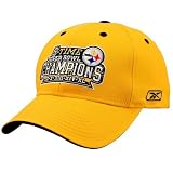 Reebok Pittsburgh Steelers Gold 5-Time Champions Hat