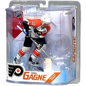 McFarlane NHL Series 16: Simon Gagne - Philadelphia Flyers- White Jersey by McFarlane