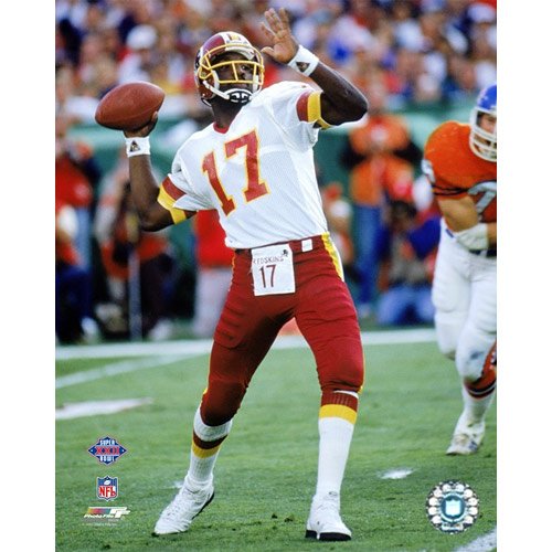 Photo File Washington Redskins Doug Williams Super Bowl XXII 8x10 Matted Photo