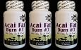 ACAI Fat Burn #3 all Natural Diet Pill with Green Tea, Grapefruit, Apple Cider, and more for Weight Loss