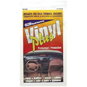North American NA115 Vinyl Plus Protectant Towelette - Single Pack