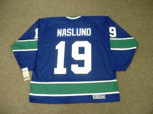 Buy MARCUS NASLUND Vancouver Canucks 1970's CCM Vintage Throwback Home NHL Hockey Jersey