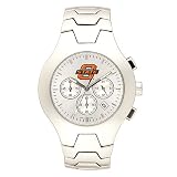 Oklahoma State Cowboys NCAA Men's Hall of Fame Watch with Stainless Steel Bracelet
