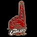 Cleveland Cavaliers #1 Fan Pin