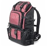 New Camcorder PRO XL Photo Video D SLR DSLR Digital Camera Backpack Bag Red ....