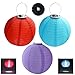 HKBAYI 3PCS/set 30cm Solar Powered Hanging Oriental 12