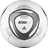 Adidas 2011 Top Training Nfhs (Tsbe) Ball, White/Metallic Silver/Cobalt, 5