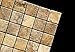 Philadelphia 2 X 2 Tumbled Travertine Mosaic Tile - 6 X 6 Sample